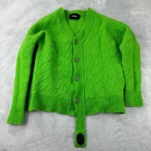 We11Done Logo Jacquard knit Cardigan Women’s Size Small